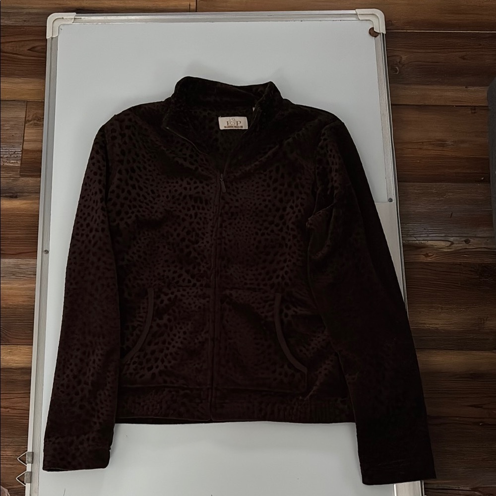 EP Pro Leopard Golf JacketSz S/P